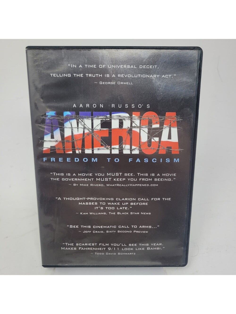 America Freedom to Fascism DVD Aaron Russo 2006 Authorized Final Cut Rare